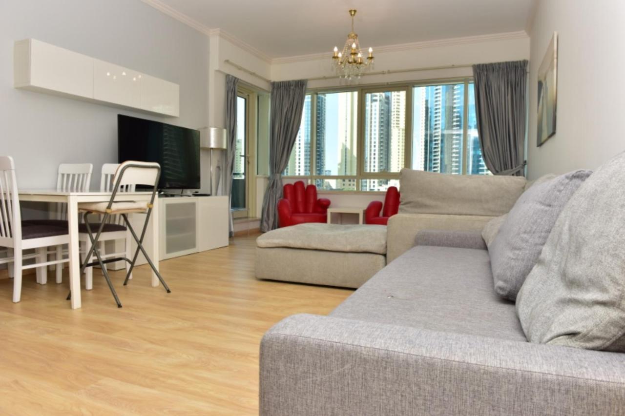 Dubai Marina 1 Bedroom Apt. Walking Distance Jbr. ภายนอก รูปภาพ