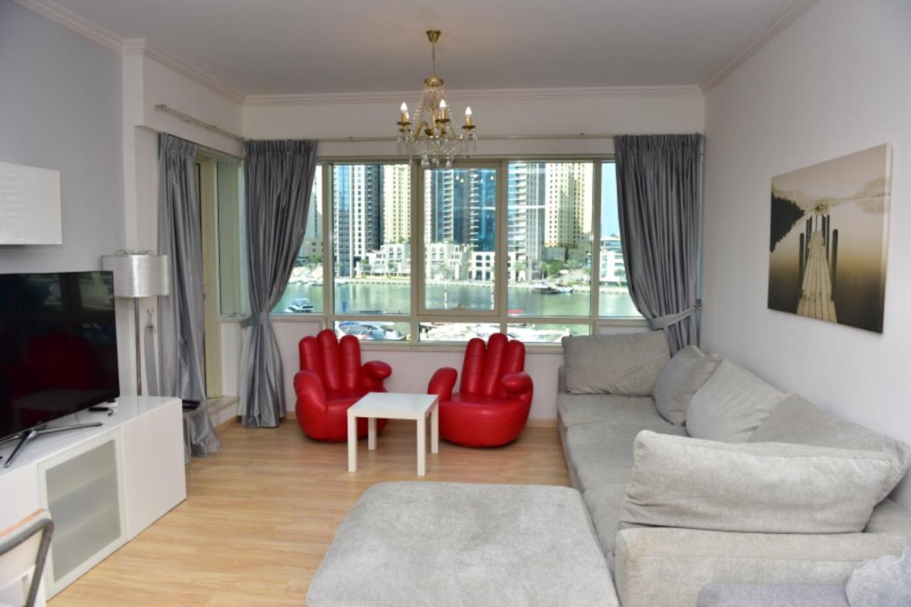 Dubai Marina 1 Bedroom Apt. Walking Distance Jbr. ภายนอก รูปภาพ